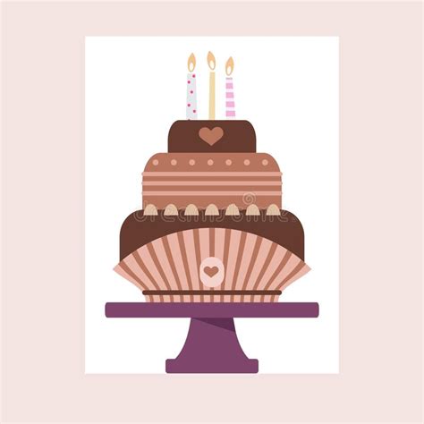 cake day stock vector illustration  milk birthday