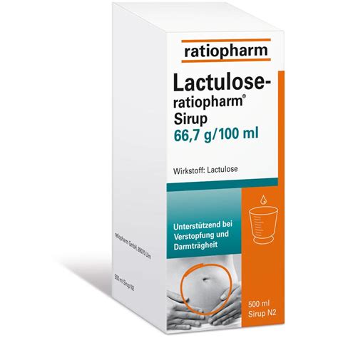 lactulose ratiopharm sirup  ml pzn  bookholter apotheke