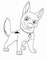 Bolt Coloring Pages Disney Whippet Dog Lightning Drawing Printable Characters Superdog Template Rule Kids Character Getdrawings Sketchite Color Getcolorings Popular sketch template