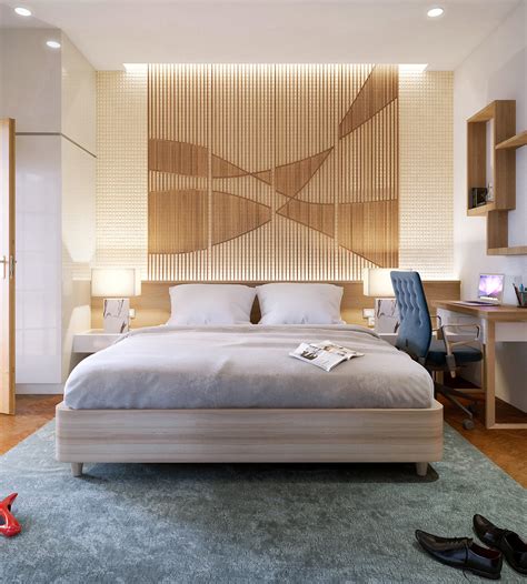 beautiful examples  bedroom accent walls   slats