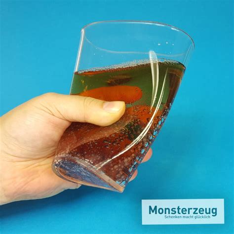 unzerbrechliches glas glas spassgeschenke trinkglas