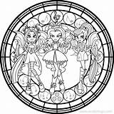 Coloring Pages Equestria Girls Dazzlings Pony Little Amethyst Akili Rainbow Mlp Deviantart Girl Sg Colouring Adagio Sonata Aria Stained Glass sketch template