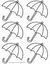 Umbrella Raindrop Imagui Bugger Dixon Kindergarten Colouring sketch template