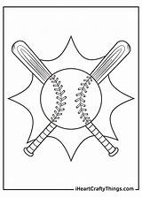 Baseball Iheartcraftythings Sheet sketch template