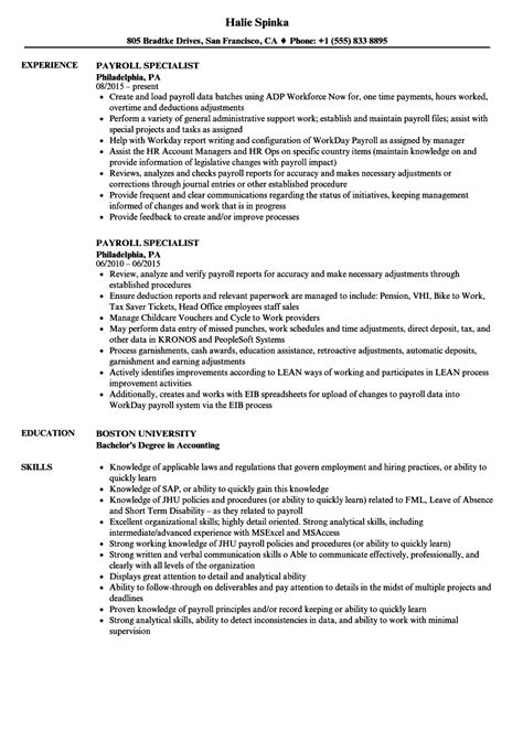 payroll accountant job description sample  template