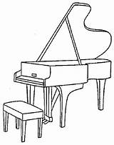 Piano Musique Pianos Instrumentos Cuerda Tronc Arbre Laminas Colorier Kindergarten Provenance Mescoloriages Ligne Snut sketch template