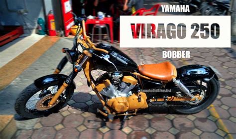 yamaha virago  bobber xv modification yamaha  bikes list