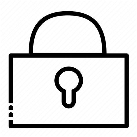 Lock Password Protection Safe Secure Security Icon