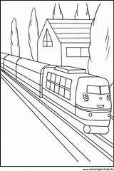 Zug Ausmalbild Malvorlage Malvorlagen Schnellzug Eisenbahn Zum Einem Datei sketch template