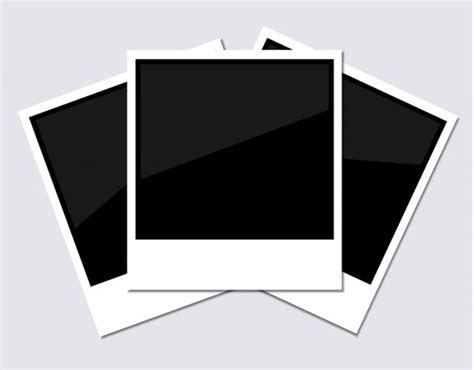 ᐈ Polaroid Frame Template Royalty Free Polaroid Frame