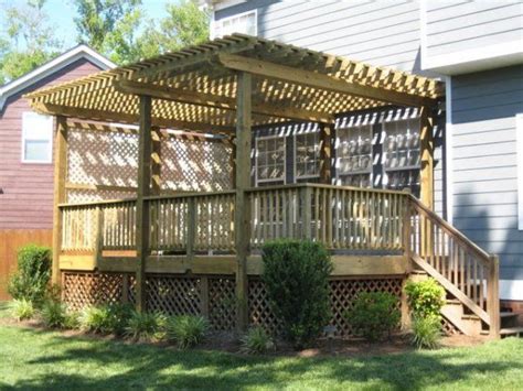 Lattice Pergola Pictures And Ideas Pergola Pictures Pergola