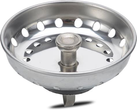 kitchen sink strainer stopper stainless steel kitchen sink drain strainer  stopper amazon