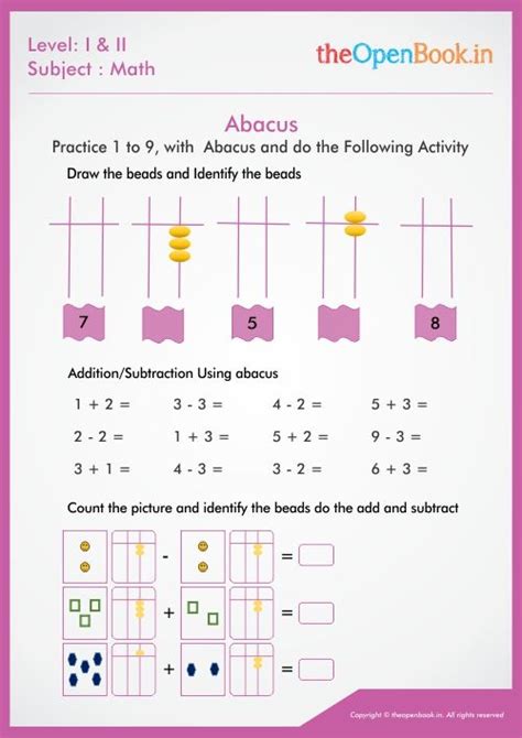 practice     abacus     activity pre