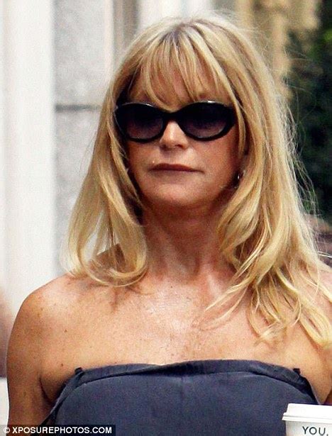 goldie hawn looks like she s got a dreaded trout pout daily mail online