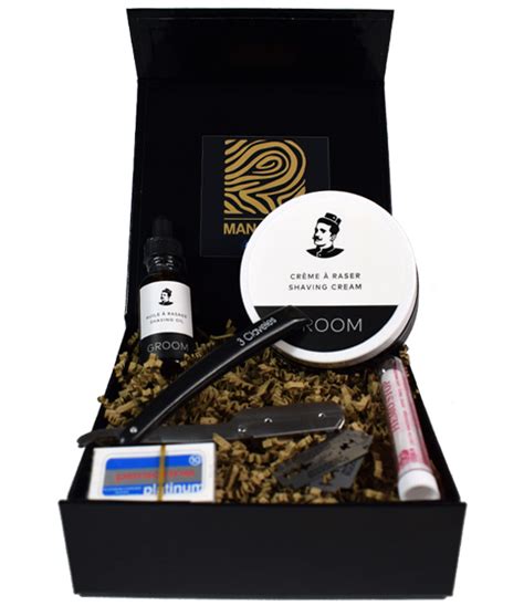 coffret rasage naturel man itself entrez dans l univers de l homme