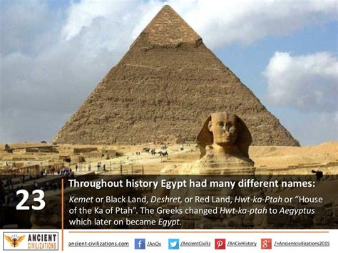 23 amazing facts about ancient egypt