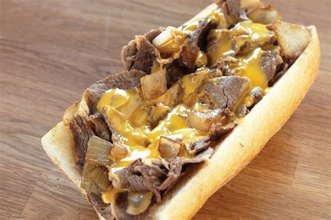 perfect philly cheese steak  home