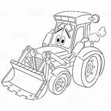 Traktor Malvorlage Bagger Kleurplaat Ausmalbilder Ausmalbilderfureuch Bulldozer sketch template