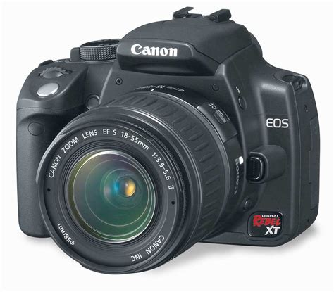 canon eos digital rebel xt kit black  megapixel digital slr camera   mm zoom lens
