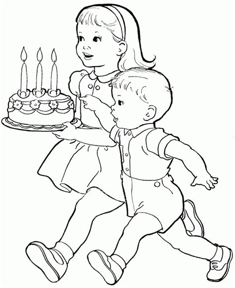 printable birthday cake coloring pages coloring home