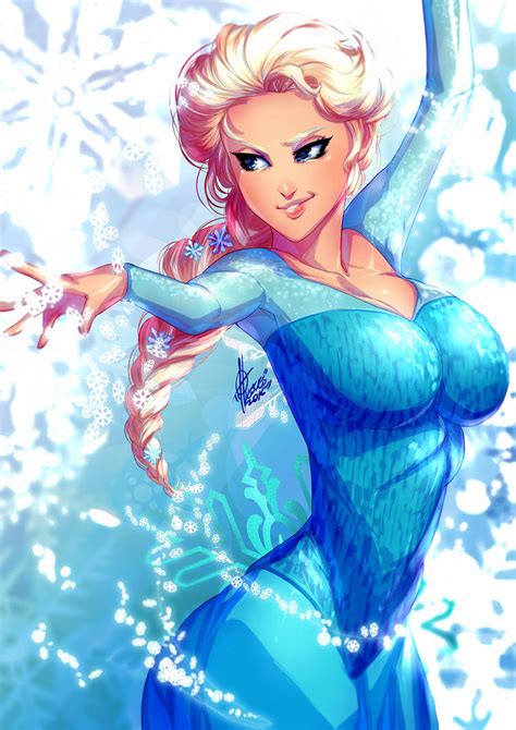 Elsa Frozen Fanart D By Xdtopsu01 On Deviantart