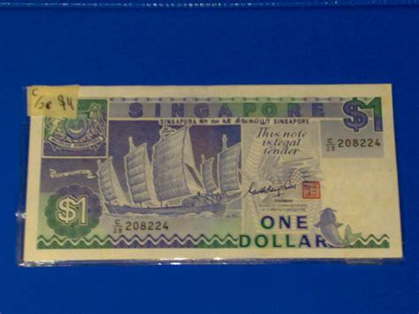 currencyforsalesg  singapore ship series notes  sale