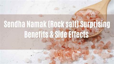 sendha namak rock salt surprising benefits and side effects healthy