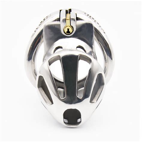 2020 latest design cock cage stainless steel male chastity