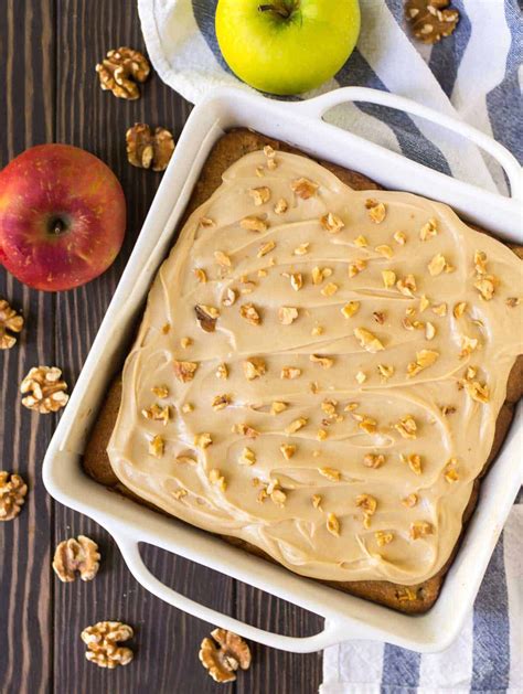 The Best Fresh Apple Cake With Real Apples Whole Wheat Flour And A