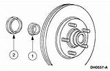 Brake Front F150 Rotor 2wd 6cylinder 2003 Off Hub Install Wheel Grease Seal sketch template