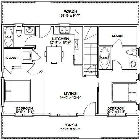house xhb  sq ft excellent floor plans basement house plans cabin