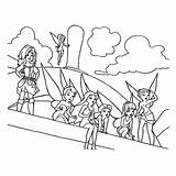 Pirate Fairy Coloring Pages Books sketch template