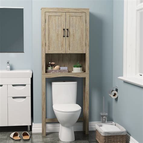 bathroom cabinet wall cabinet   toilet space saver   wood