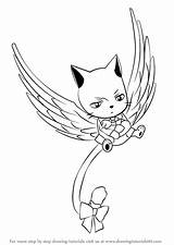 Fairy Tail Carla Step Draw Drawing Anime Drawingtutorials101 Previous Next Manga sketch template