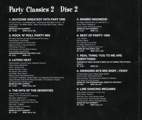 music rewind va dmc party classics vol 2 2 cds
