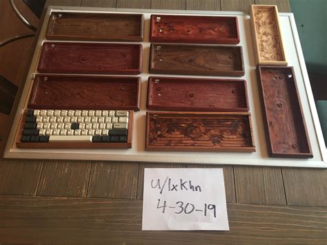 artisan wood keyboard cases  tada  minivan mechmarket