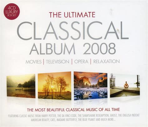 Lossless Classical Music Va The Ultimate Classical Album 2008 Flac