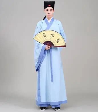 buy blue han dynasty costumes  men han clothes han