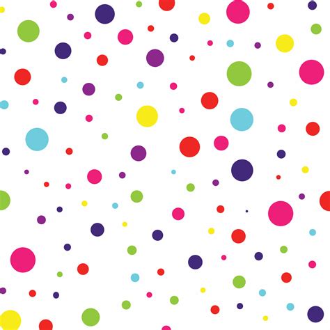 polka dot background  colorful circles  vector art  vecteezy