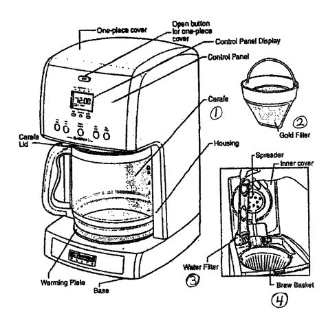 coffee maker drawing  getdrawings