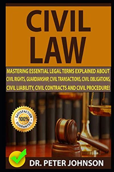 civil law mastering essential legal terms explained  civil rights guardianship civil