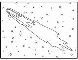 Comets Comet Cometas Espacio Dibujos Planetas Windows2universe sketch template
