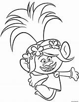 Trolls Coloriage Imprimer sketch template