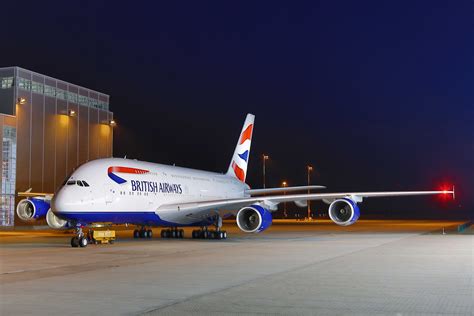 British Airways First Airbus A380 Rolls Out Of Paint