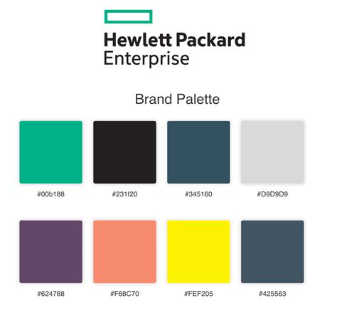 stunning colour palettes  modern tech companies