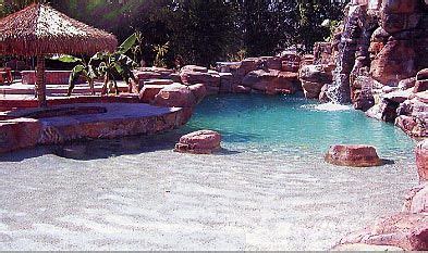 poolandspacom cool pool picture sand bottomed pool  swimming pool  pool picture