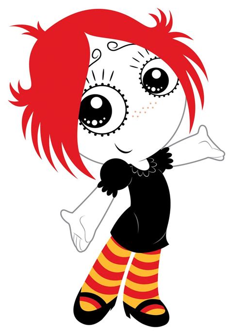 ruby gloom coloring pages