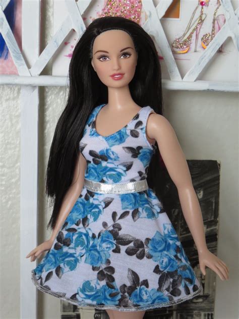 redressed 2016 barbie fashionista curvy barbie barbie fashionista fashion
