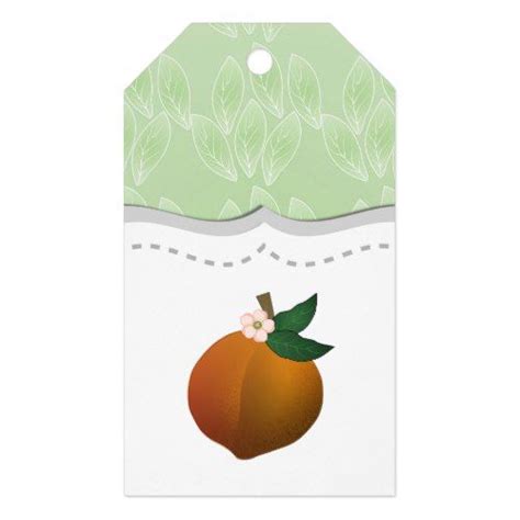 peach gift tags fruit birthday party gift tags fruit birthday
