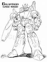 Galvatron Coloring Pages Template sketch template